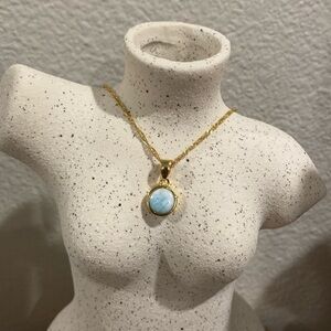 Larimar necklace
